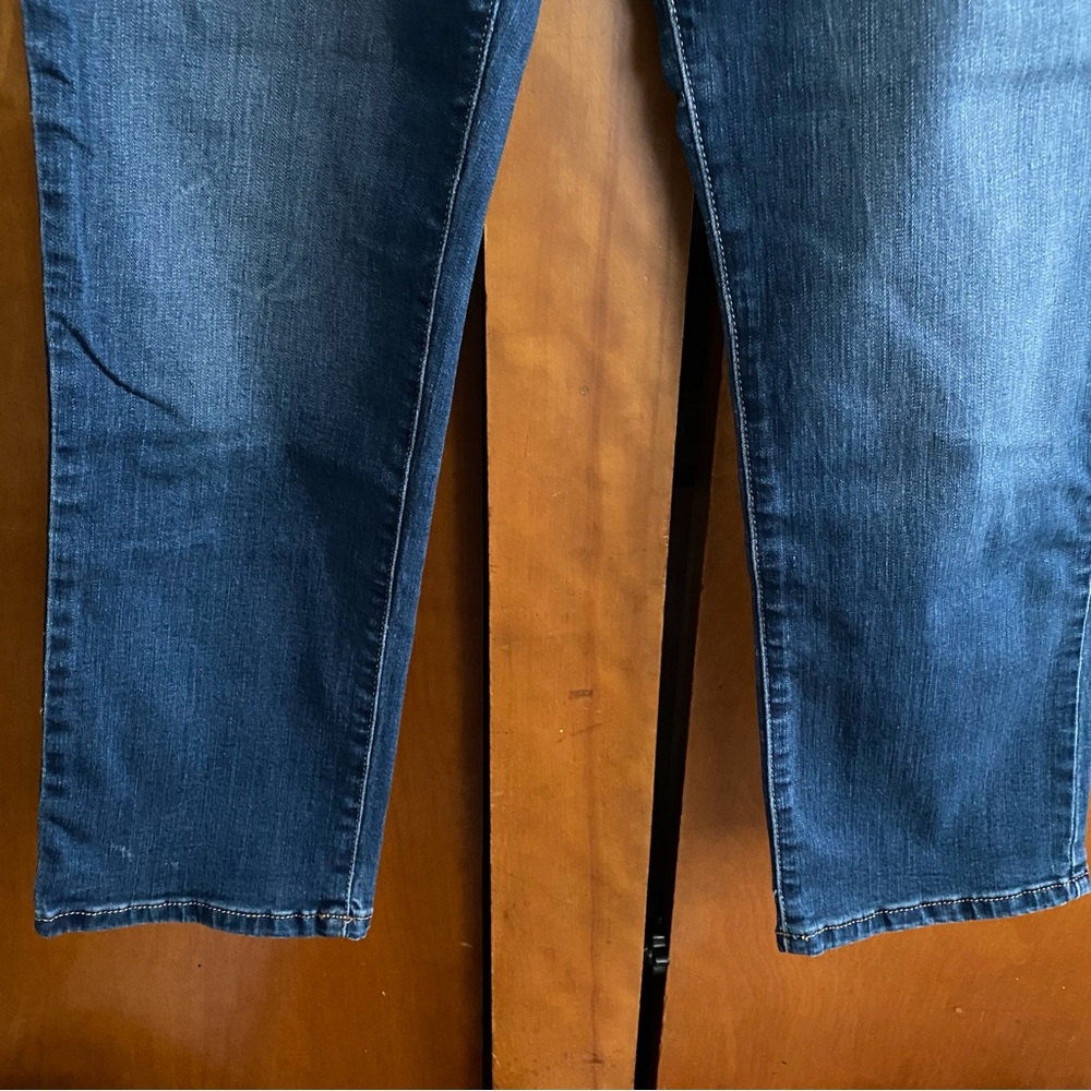 Sonoma Denim Blue Straight Leg Jeans 14 Petite - Picture 5 of 7